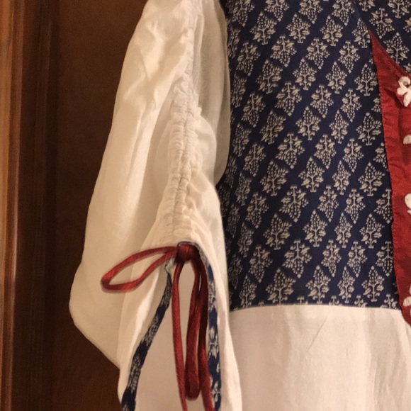 Rama’s mixed print tunic - Picture 4 of 13